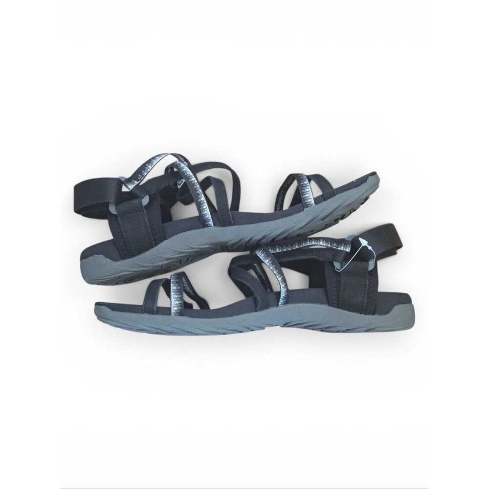 Merrell Wide Terran 3 Cush Lattice Sandals Size 11 W Black Womens